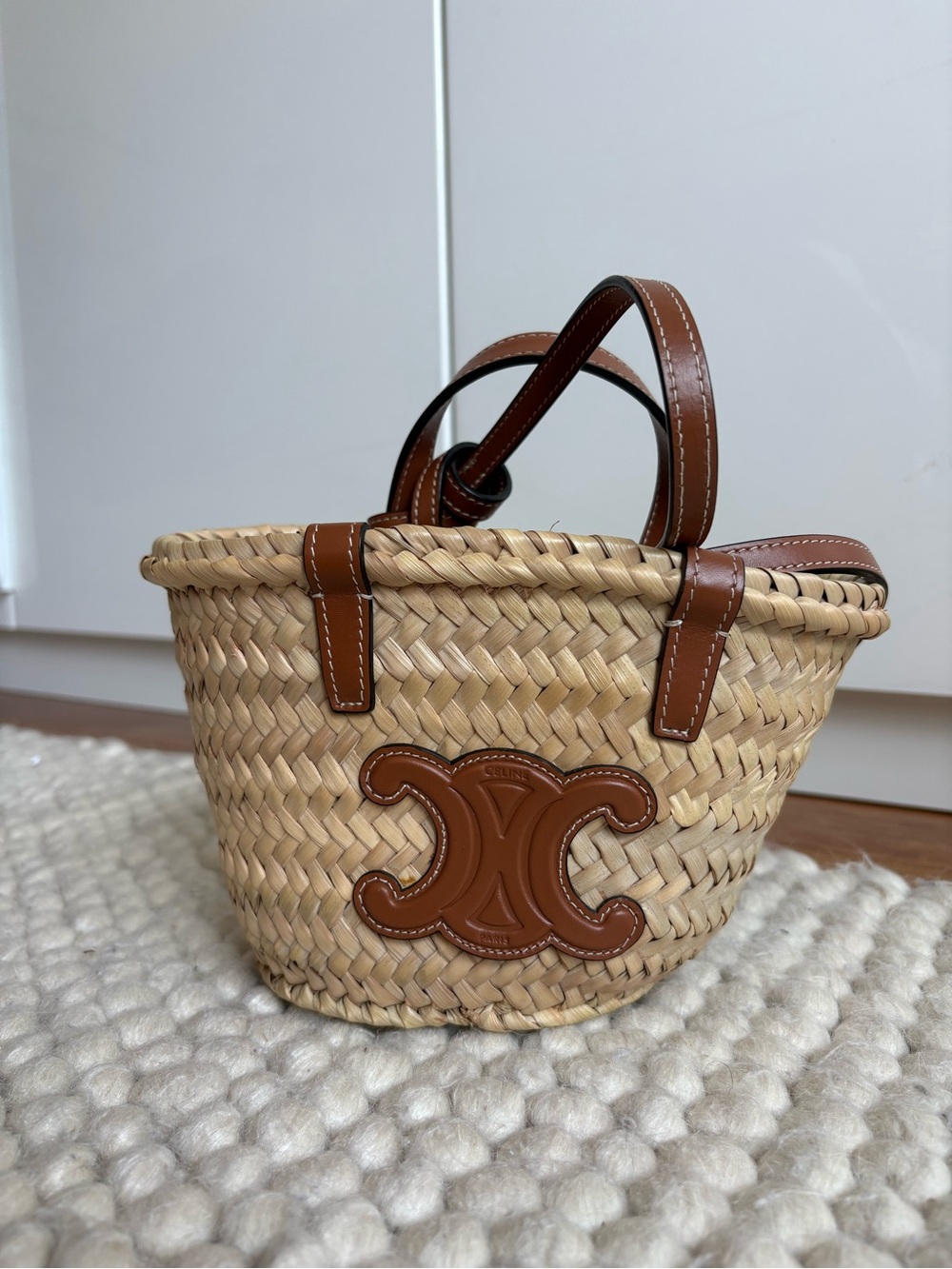 2022 Celine Mini Triomphe Panier - Picture 2 of 6